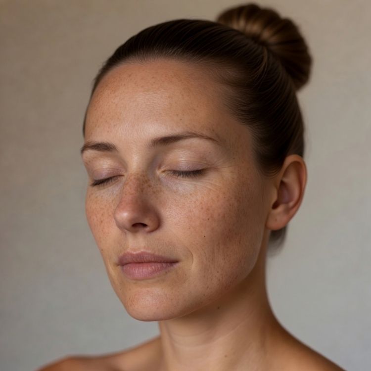 Piel antes de vitamina C y retinol intradérmico en Guatemala